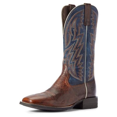 Ariat Dynamic Kahverengi / Lacivert Western Csizma Erkek (30073-996)